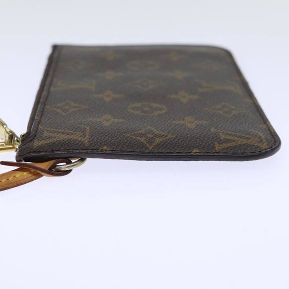 LOUIS VUITTON Monogram Neverfull PM Pouch LV Auth 72141 - Picture 3 of 16
